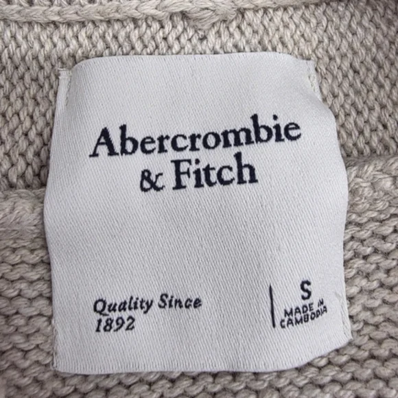 NWT Abercrombie & Fitch Madeline Cowgirl Crewneck Sweater Western Knit Size Sm - Picture 13 of 16